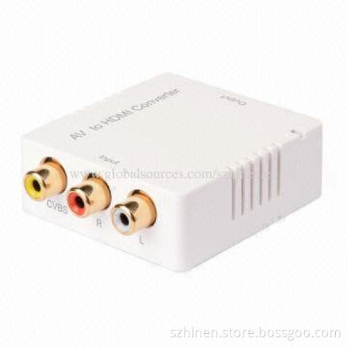 AV to HDMI Converter with Video Signal Can be Up to HDTV 1,080P